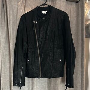 Helmut Lang Black Leather men’s Jacket